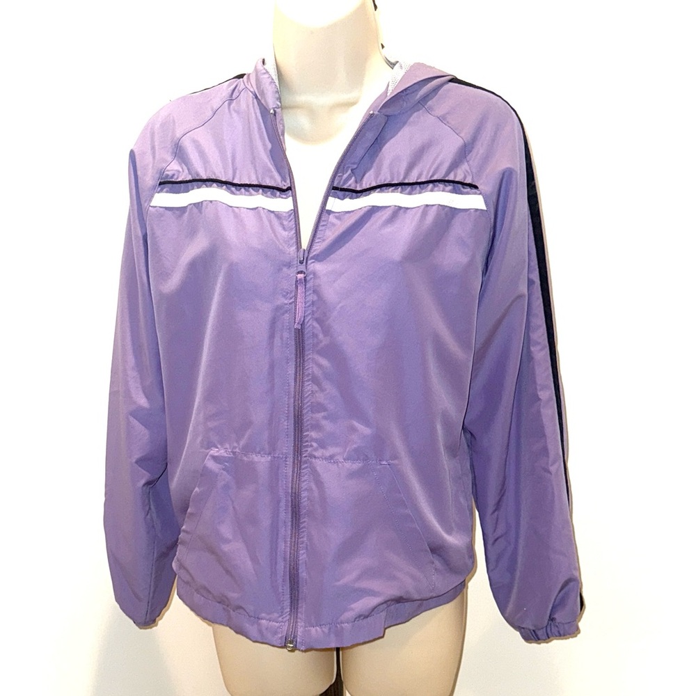 Purple lightweight windbreaker Jacket
